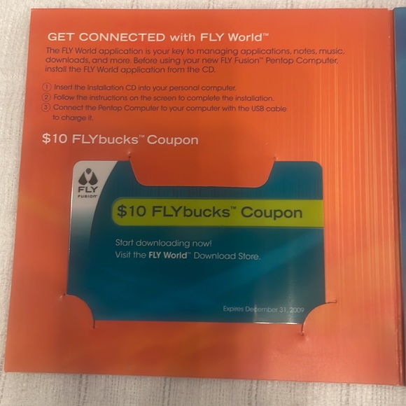 Leap frog computer bundle fly fusion high speed homework electronic learning - Picture 12 of 16